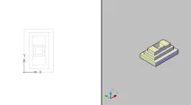 Побудова тривимірного об’єкта у середовищі AutoCAD єкта
