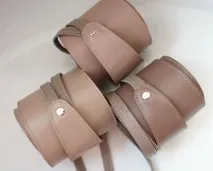 Пояс пояс для шуби шкіряний сірий і коричневий по формам пояс