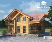 Проектування дерев’яних будинків та бань з колоди, Проектування з клеєного бруса в СПб проектування