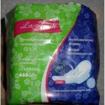 Прокладки La FRESH Для критичнихднів анатомічної форми з крильцями, поверхня Soft - fresh