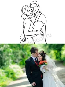 Прості пози для весілля - фотографуємо молодят весілля