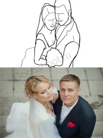 Прості пози для весілля - фотографуємо молодят прості