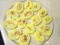 Рецепт Домашні чіпси, Картопляні чіпси в мікрохвильовій печі з паприкою рецепт