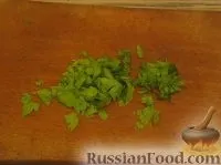 Рецепт Курячий суп з яєчними млинцями яєчними