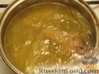 Рецепт Курячий суп з яєчними млинцями рецепт