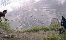 Риболовля на ляща в річках з плином ляща