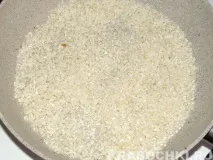 Рис із квасолею стручковою води