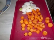 Рецепт Курка запечена з картоплею, У пакеті курка