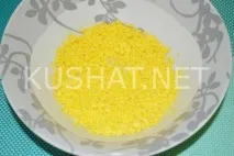 Салат із рибних консервів із буряком консервів