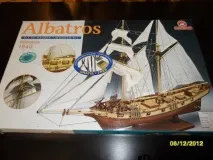 Шхуна - Albatros - стендові моделі, військова мініатюра шхуна