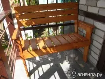 Лава для дачного ганку Група Облаштування та прикраса дачної ділянки лава