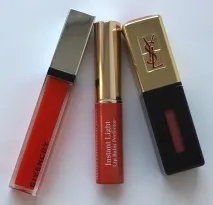 Тести блисків для губ Givenchy, Clarins, Yves Saint Laurent givenchy