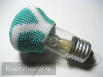 Вчимося обв’язувати фігурки на прикладі ялинкової іграшки Снігуронька - Бісерні майстер-класи язувати