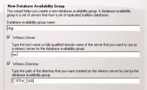 Установка Database Availability Group у Exchange 2010, Windows для системних адміністраторів database