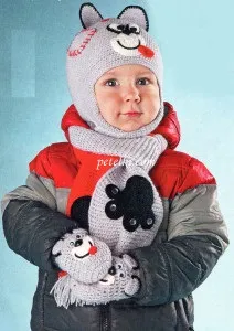 Рукавички для хлопчика - Knits for Kids knits