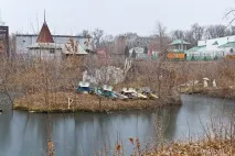 Харківський зоопарк - зимові фото самотніх тварин зоопарк