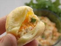 Закусочні профітролі з несолодкою начинкою - пастою оселедець! закусочні