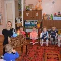 Заняття з малювання у середній групі «Осіння білка» середній