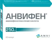 Анвіфен для дорослих та дітей інструкція із застосування, відгуки, аналоги дорослих