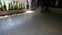 Циклювання дерев’яних підлог покритих фарбою з чудовим результатом дерев
