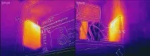 Пішли з тепловізором Flir One, Многобукфф тепловізором