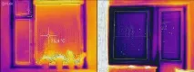 Пішли з тепловізором Flir One, Многобукфф тепловізором