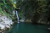 Cамшитові водоспади, пос водоспади