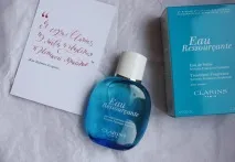 Clarins Eau Ressourcante відгук репортаж з Лондона, Elia Chaba лондона