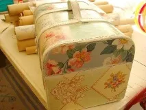 Декупаж старими шпалерами - майстер-клас, Домашній hand-made шпалерами