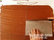 Торт Квадратна шоколадна коробка - Кулінарні рецепти з фотографіями, прості та легкі в шоколадна