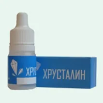 Тонік ХРУСТАЛІН (5 мл) - профілактика катаракти та вікових змін кришталика Компанія «ННПЦТО» вікових
