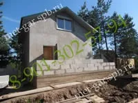 Будинки з газобетону в Санкт-Петербурзі під ключ ключ