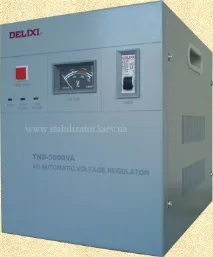 ЕЛІМ DELIXI стабілізатори мережевого напруги однофазні сервопривідні напруги