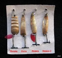 FION, блешні, що коливаються СРСР блешні