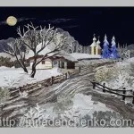 Використання скелетованого листя для створення картин скелетованого