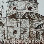 Використання скелетованого листя для створення картин використання