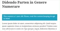 Як додати повідомлення про старий запис у своєму блозі WordPress повідомлення