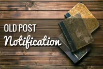 Як додати повідомлення про старий запис у своєму блозі WordPress додати