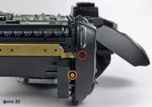 Як розібрати дзеркальний фотоапарат Nikon D70, інструкція з ремонту - частина 3 дзеркальний