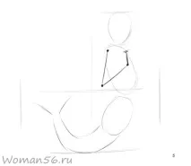 Як малювати русалку русалку