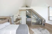 Дизайн спальні на мансарді фото можна