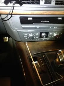 ДОДАЄМО АКСЕСУАРИ AUDI S7 НА A7- ДІОДНИЙ ПІДСВІТКА ЦЕНТРАЛЬНОЇ КОНСОЛІ аксесуари