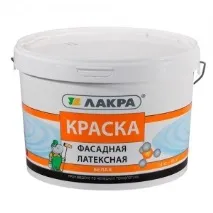 Латексна фасадна фарба Лакра правильне використання фасадна