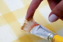 Ліплення з мастики Діда Мороза мастики