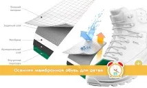 Мембранне взуття для дітей - дивовижний винахід для сухих ніжок взуття