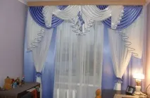 Модні штори з ламбрекенами длязали фото модні