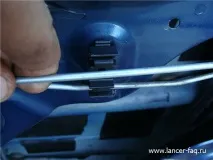 Mitsubishi Lancer IX Ремонт замку задніх дверей ремонт