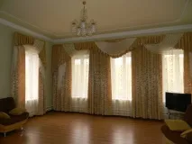 Модні штори з ламбрекенами длязали фото длязали