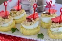 На святковий стіл, Яйця фаршировані, рецепти з фото на 41 рецепт яйця