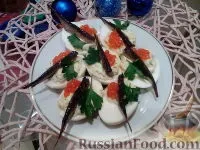 На святковий стіл, Яйця фаршировані, рецепти з фото на 41 рецепт святковий